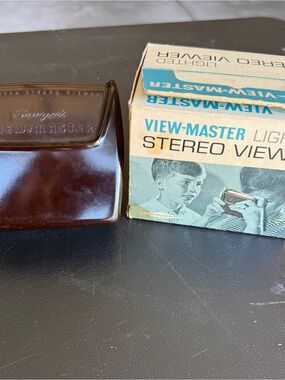 Vtg Sawyer's View-Master Stereo Viewer Model F in Box